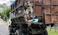 Truk Sampah Bobrok Dipaksa Beroperasi di Bandar Lampung, Warganet Ungkap Miris Melihatnya