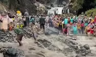 Viral Ajakan Kerja Bakti di Pancuran 13 Guci Tegal Usai Banjir Bandang, Warganet Tuai Pro dan Kontra