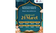 Jadwal Imsakiyah 24 Maret 2024 Bogor dan Sekitarnya