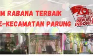 Puncak Hari Kemerdekaan, Organisasi Majelis dan Yayasan Cogreg Tetapkan Nominasi Tim Rabana Terbaik  Tingkat Kecamatan Parung