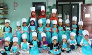 Bergaya Ala Chef Internasional, Siswa PAUD Taman Surga Sajikan Banquete  Ala Hotel Mewah