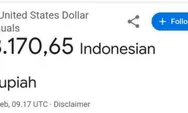 Google Salah Tampilkan Kurs Dollar ke Rupiah Jadi Rp8.170, Terungkap Penyebab dan Bahayanya