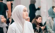 Thoriq Gercep Bilang 'MasyaAllah' pada Aaliyah Massaid yang Cantik Berhijab Putih