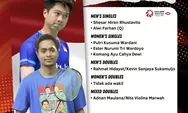 Korea Masters 2023, Indonesia Kirim 7 Wakil, Debut Pertama Pasangan Kevin/Rahmat, Tanpa Ganda Putri