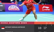 Wakil Indonesia Bertumbangan di 16 Besar China Masters 2023, Menyedihkan, Tidak Wakil di Nomor Tunggal Putra dan Putri