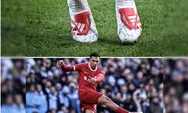 Alexander-Arnold Mengenakan Sepatu Adidas Predator 2024 Generasi Berikutnya Putih Merah, Mencetak Gol Luar Biasa