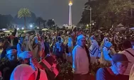 Peserta Munajat 212 Sudah Datangi Monas Sejak Jumat Malam