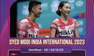 Kalahkan Ganda Campuran Kuat dari Jerman selama 1,5 jam, Dejan FERDINANSYAH/Gloria Emanuelle WIDJAJA Maju ke Partai Final India Internasional 2023.