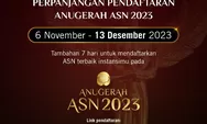 Kementerian PAN-RB Perpanjang Pendaftaran Anugerah ASN 2023
