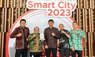 Bupati MFA Menerima Penghargaan Gerakan Smart City Tahun 2023 dari Menteri Kominfo RI 