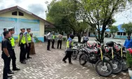 Polres Nagan Raya Tertibkan  Knalpot Brong di Kalangan Siswa SMA Negeri,  20 Sepeda Motor Jadi Sasaran Penertiban