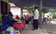 Silaturahmi Politik di Desa Kaluku Sukamaju, Mantan Bupati Ini Masih Ingin Mengabdi Buat Masyarakat