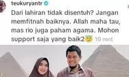 Mengiyakan Kabar Dirinya Tak Sentuh Ria Ricis Lagi, Teuku Ryan Tegur Rio, Suami Oki Setiana Dewi