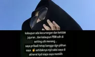 Umi Pipik  Unggah Instastory Kecurigaan Tentang Kemenangan Prabowo
