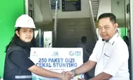 Pemkab Batang Hari Menerima Bantuan Paket Asupan  Tambahan dari YBM PT PLN Cabang Batang Hari 