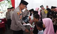 Puluhan Anak Yatim Dapat Santunan dari Polresta Banyumas