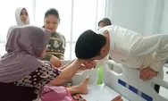 Usai Shalat Id Bupati MFA Kunjungi Pasien Rawat Inap di RS Hamba 