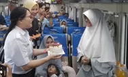 Bikin Kejutan di Hari Kartini, KAI Daop 5 Purwokerto Berikan Apresiasi kepada Pelanggan Wanita