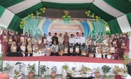 Meriah, Penamatan 81 Santri Ponpes Al-Mujahidin DDI Masamba di Luwu Utara