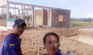 Ini Penampakan Sanggar Tani Usulan PPL di Desa Lampuawa, Progresnya Sudah 62,25 Persen