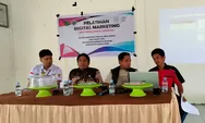 Sandiman Diskominfo-SP Luwu Utara Jadi Narasumber Program Desa Cerdas di Desa Muktijaya