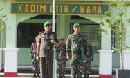 Usung Tema Maju Bersama Indonesia Raya, Ini Amanah Yang di Sampaikan Dandim Saat Pimpin Upacara Hari Sumpah Pemuda ke-96 di Makodim 0116/Nagan Raya