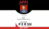Hari PERS Nasional "Desta Sekretaris A-PPI Nagan Raya Bangga Menjadi Wartawan