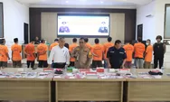 Tim Opsnal Kuda Hitam Satresnarkoba Berhasil Menangkap 14 Tersangka Penyalahgunaan Narkotika 