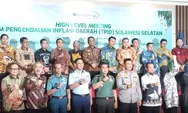 Hadiri High Level Meeting TPID Sulsel, Bupati Lutra Minta Perhatian Pemprov Soal Pembangunan Irigasi