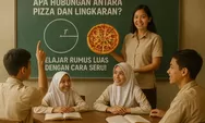Apa Hubungan Antara Pizza dan Lingkaran? Belajar Rumus Luas dengan Cara Seru!