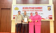 Polres Nagan Raya Gelar Pisah Sambut Kabag Ops: Kenangan Manis dan Harapan Baru
