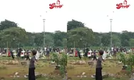 Viral! Diduga Minim Lahan, TPU Tanah Kusir Jadi Tempat Ajang Warga DKI Main Layangan