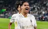 Pemain Timnas Indonesia, Kevin Diks Cetak Gol Penalti, Borussia Menang di Laga Ulang Tahun ke-125