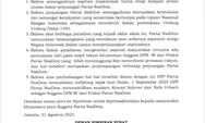 Partai NasDem Nonaktifkan Ahmad Sahroni dan Nafa Urbach sebagai Anggota DPR RI dari Fraksi Partai