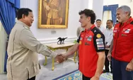 Jelang Gelaran Balap MotoGP di Mandalika, Prabowo Sambut Marc Márquez di Istana: Sport Tourism Mandalika Cetak Rp4,8 Triliun