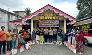 Polres Nagan Raya Gelar Jumat Berkah, Salurkan Sembako bagi Warga Miskin Beutong sebagai Wujud Kepedulian Sosial Polri