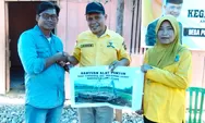 Akhiri Kegiatan Pengawasan APBD di Luwu Utara, Jasrum Serahkan Sejumlah Bantuan kepada Warga Desa Pombakka
