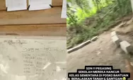 Derita Dampak Banjir: Sekolah Hancur Diterjang Banjir, Bocah Aceh Tengah Tetap Belajar Duduk di Batu di Kelas Darurat