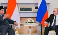 Bertemu Vladimir Putin, Prabowo Bahas Pasokan Minyak