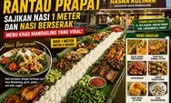 Hasna Kuliner Rantau Prapat Sajikan Nasi 1 Meter dan Nasi Berserak, Menu Khas Mandailing yang Viral
