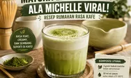 Matcha Latte Creamy ala Michelle Viral, Resep Minuman Rumahan yang Disebut Tak Kalah dari Kafe