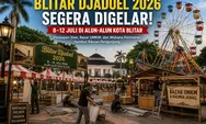 Blitar Djadoel 2026 Segera Digelar, Alun-Alun Kota Blitar Bersolek Sambut Ribuan Pengunjung