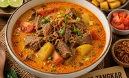 Resep Soto Tangkar Bang Rey, Kuah Gurih Kaya Rempah dengan Santan dan Susu yang Bikin Nagih