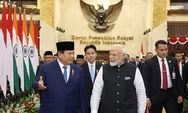 Kunjungan Narendra Modi ke DPR RI, Prabowo Tegaskan Hubungan Indonesia-India Makin Strategis
