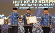 Jaksa Agung Prof. ST Burhanuddin Diganjar Life Achievement Award dari Dewan Pengurus KORPRI