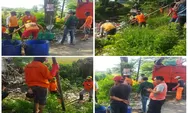 Jumat Bersih, UPTD PP Wilayah I DLH Kab Bekasi Bersihkan Sampah Kali di Kampung Tanah Tinggi Setia Asih