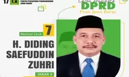 Maju Sebagai Caleg DPRD Jabar, Diding Saefudin Zuhri Bertekad Perjuangkan Aspirasi Masyarakat