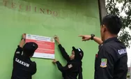 Diduga Cemari Lingkungan dan Timbulkan Kebisingan, Operasional Lima Badan Usaha Ditutup DLH Kab Bekasi