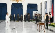 Pj Gubernur Jabar Bey Machmudin Lantik Ade Zakir Hasim sebagai Pj Bupati Bandung Barat