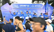 Bersama Ribuan Pelari Pocari Sweat Run Indonesia 2024, Bey Machmudin Ikut Berlari 5 Kilometer